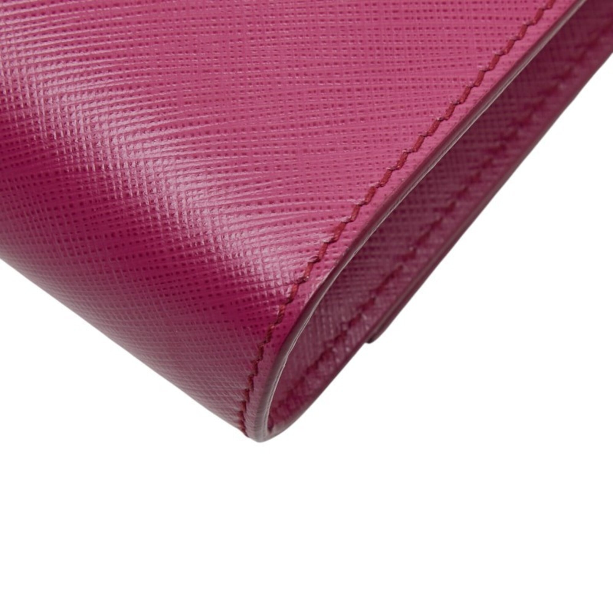 Salvatore Ferragamo Purple Leather Shoulder Bag (Pre-Owned)