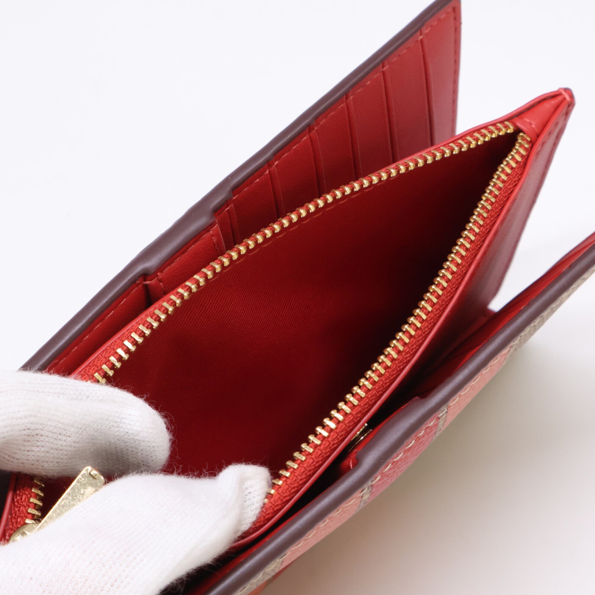 Coach Signature Multi-Color Coated Canvas Long Wallet (Bi-Fold) (Pre-Owned)