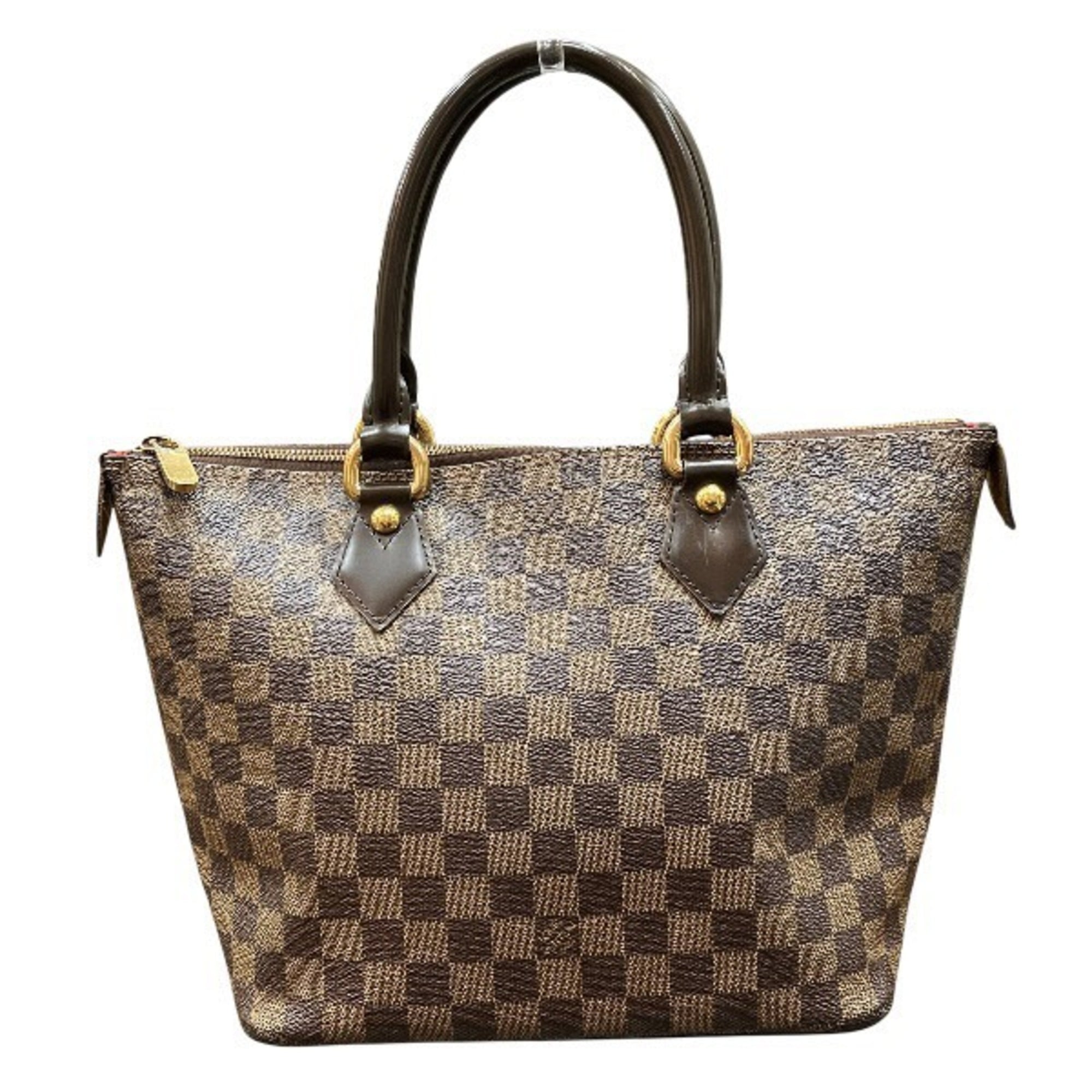 Louis Vuitton Brown Handbag Tote Bag (Pre-Owned)