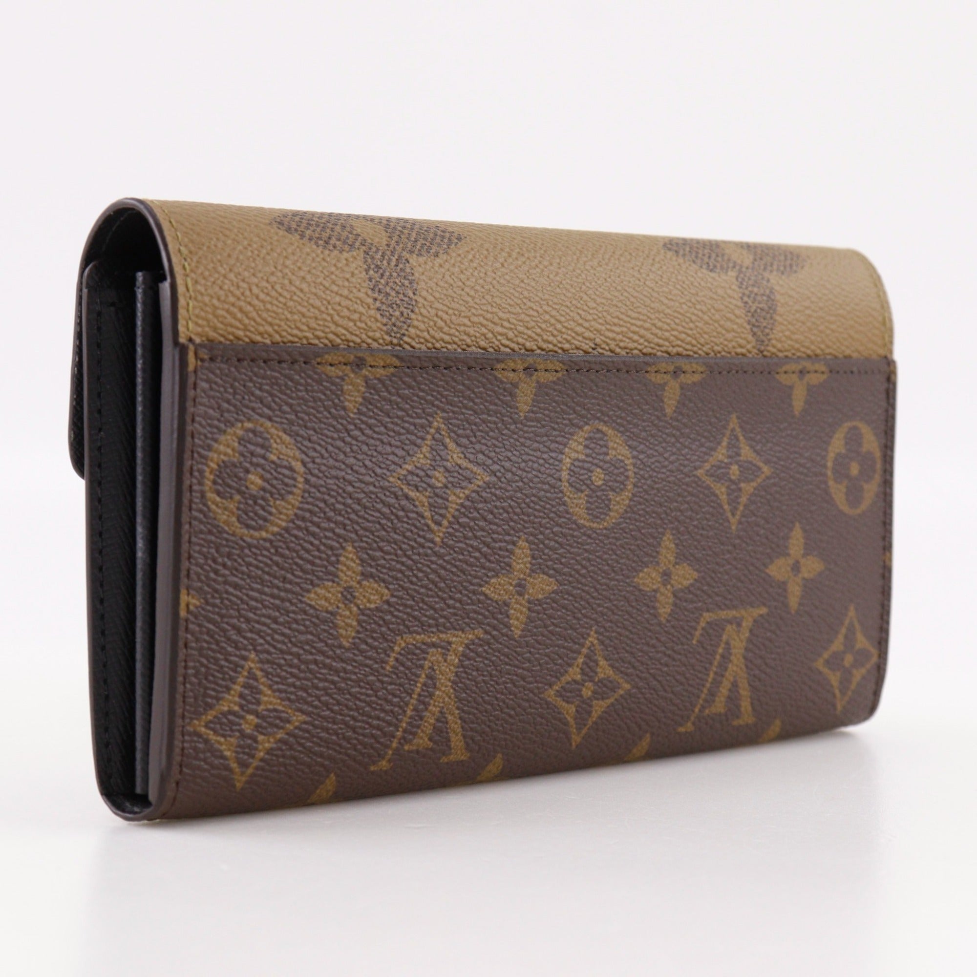Louis Vuitton Brown Monogram Monogram Long Wallet (Bi-Fold) (Pre-Owned)