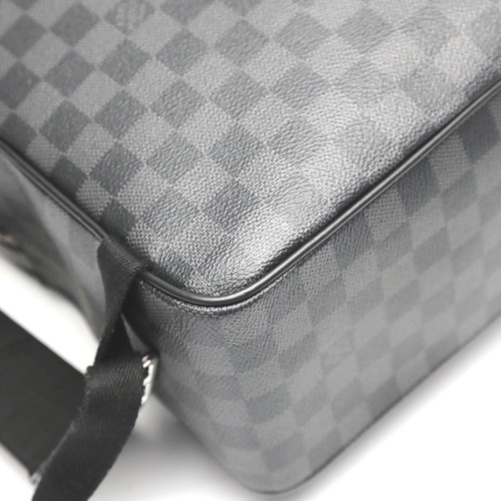 Louis Vuitton Damier Graphite Black Damier Graphite Backpack (Pre-Owned)