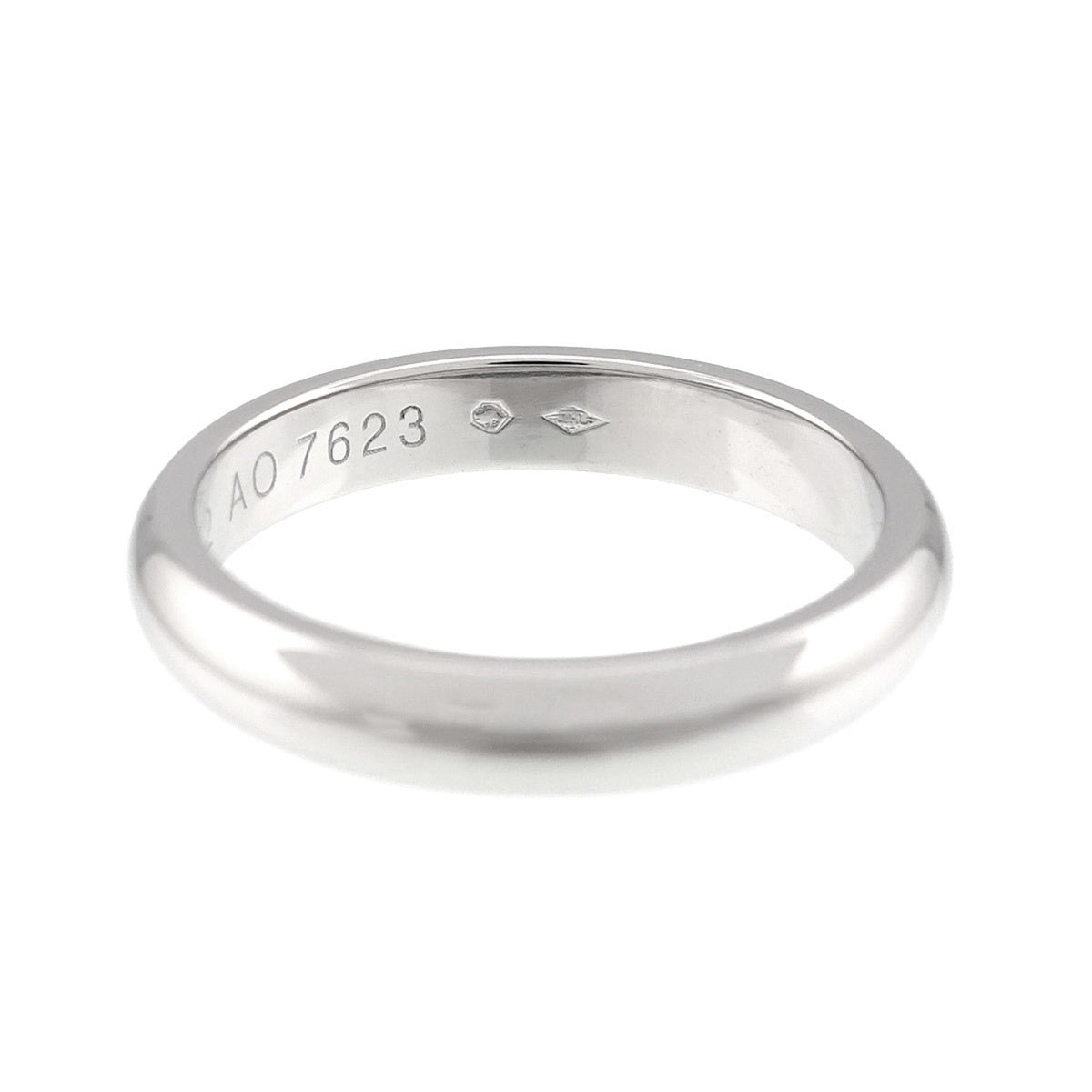Cartier Platinum 950 Band Ring (Pre-Owned)
