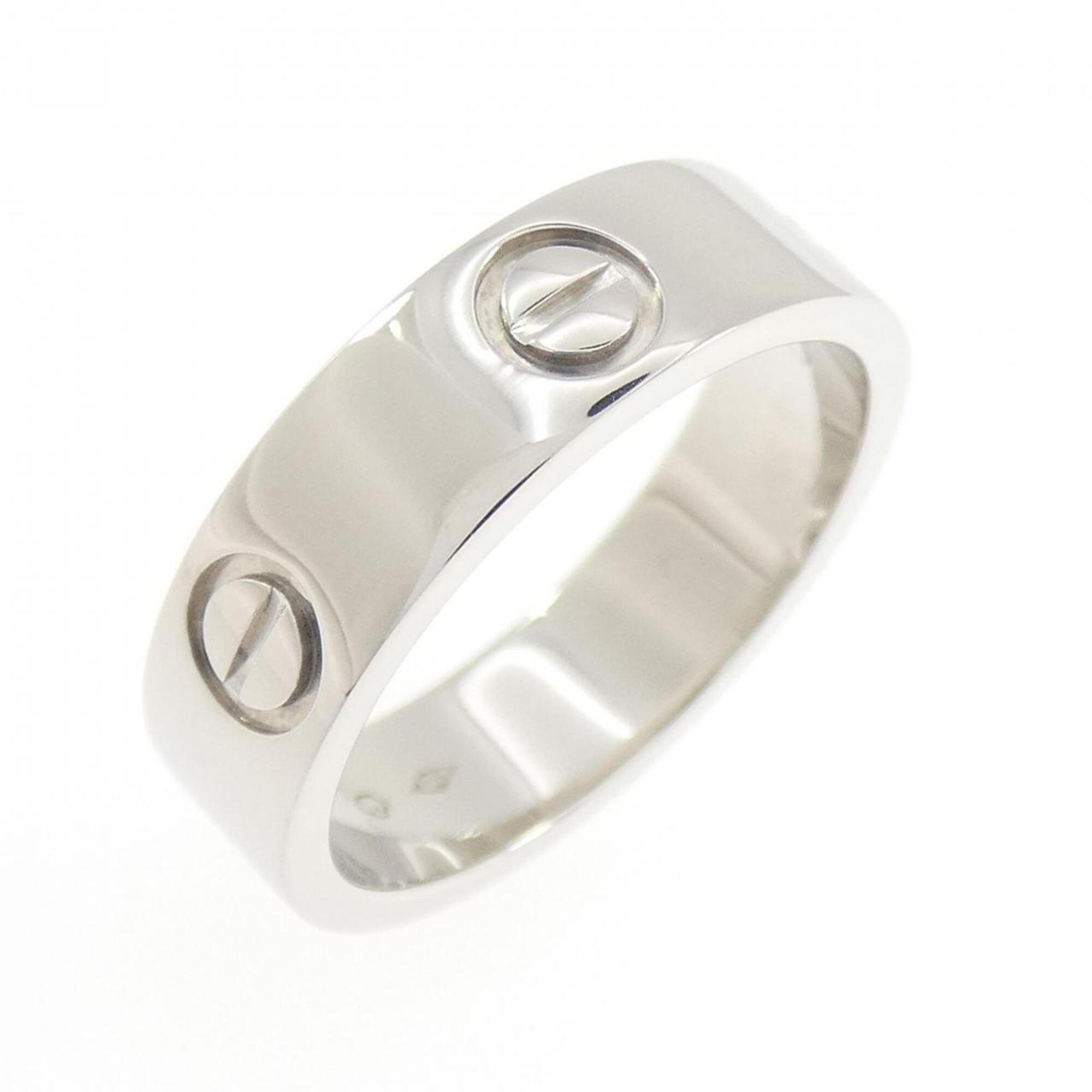 Cartier Platinum Platinum 950 Band Ring (Pre-Owned)