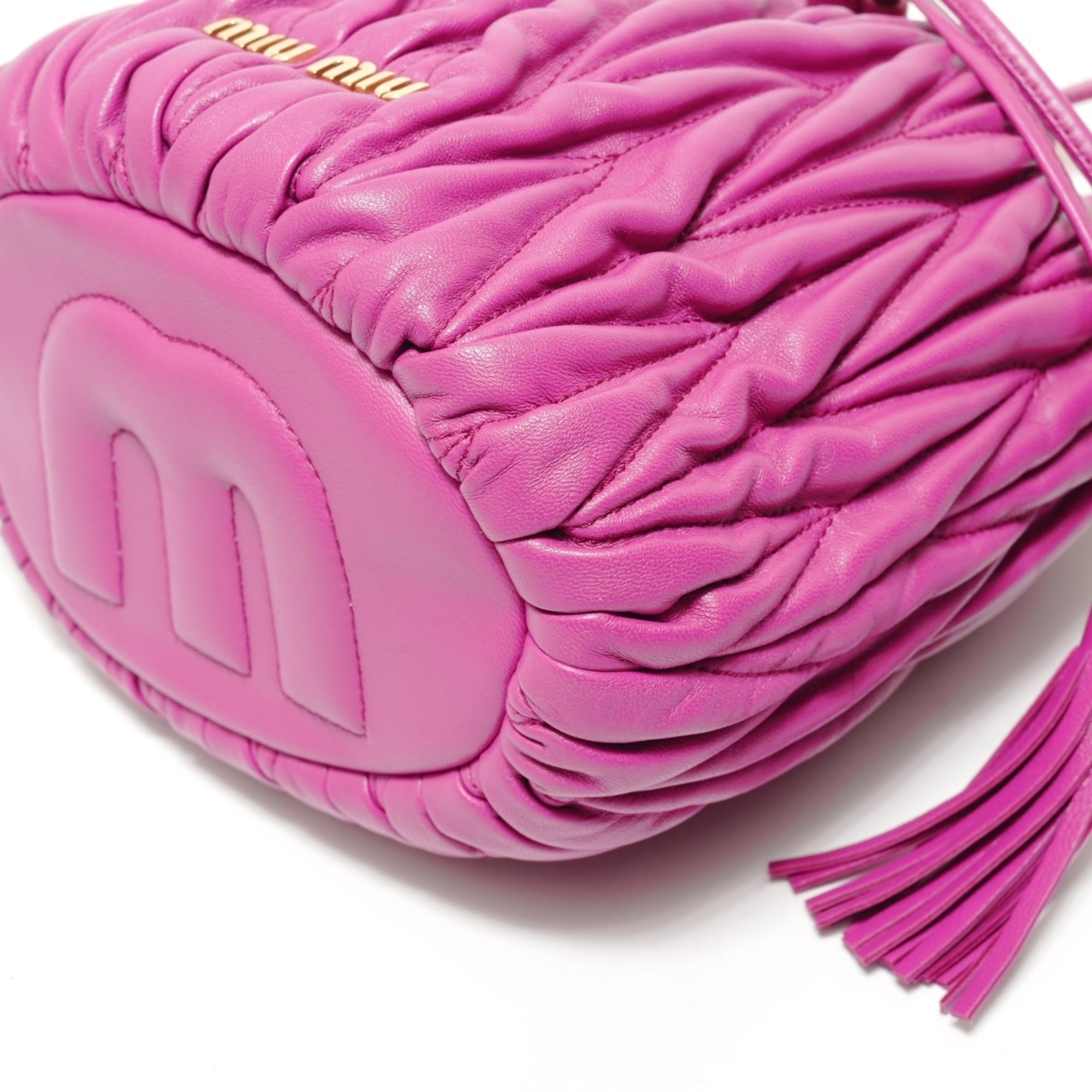 Miu Miu Purple Shoulder Bag (Pre-Owned)