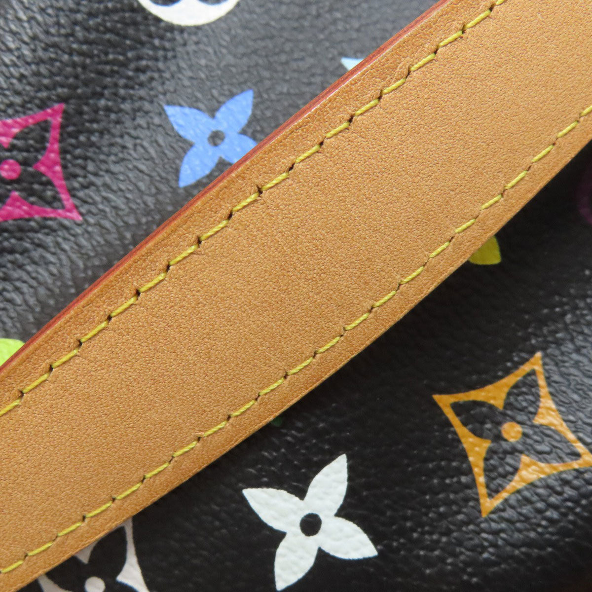 Louis Vuitton Black Monogram Multicolore Handbag (Pre-Owned)