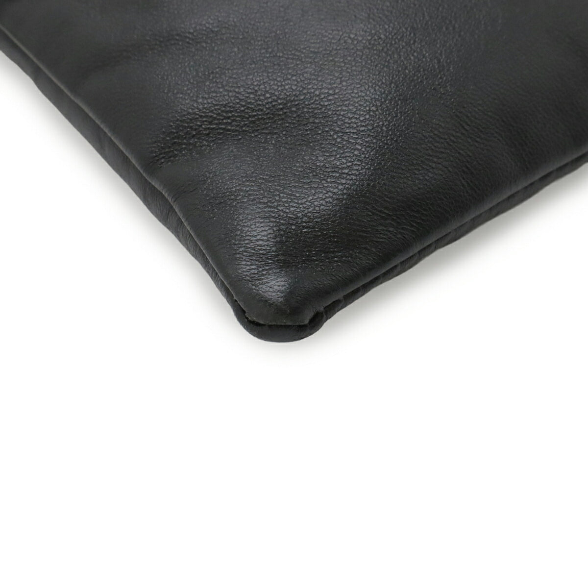 Fendi Black Yellow Leather Pouch (Pre-Owned)