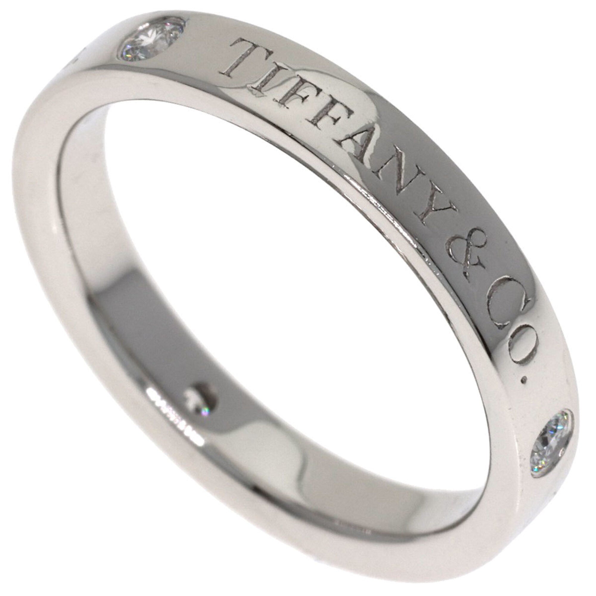 Tiffany Platinum 950 Band Ring (Pre-Owned)