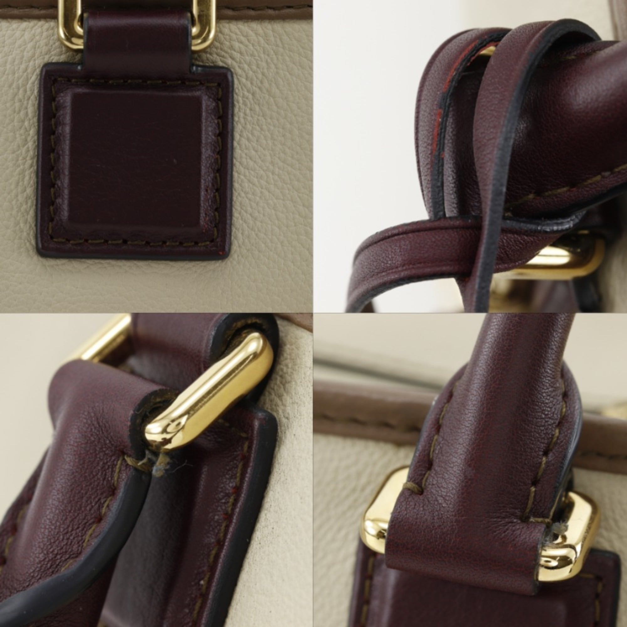 Loewe Amazona Beige Handbag (Pre-Owned)