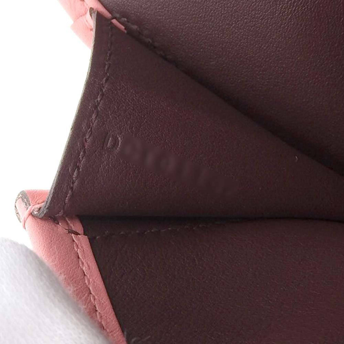 Hermes Pink Swift Leather Clutch Bag (Pre-Owned)