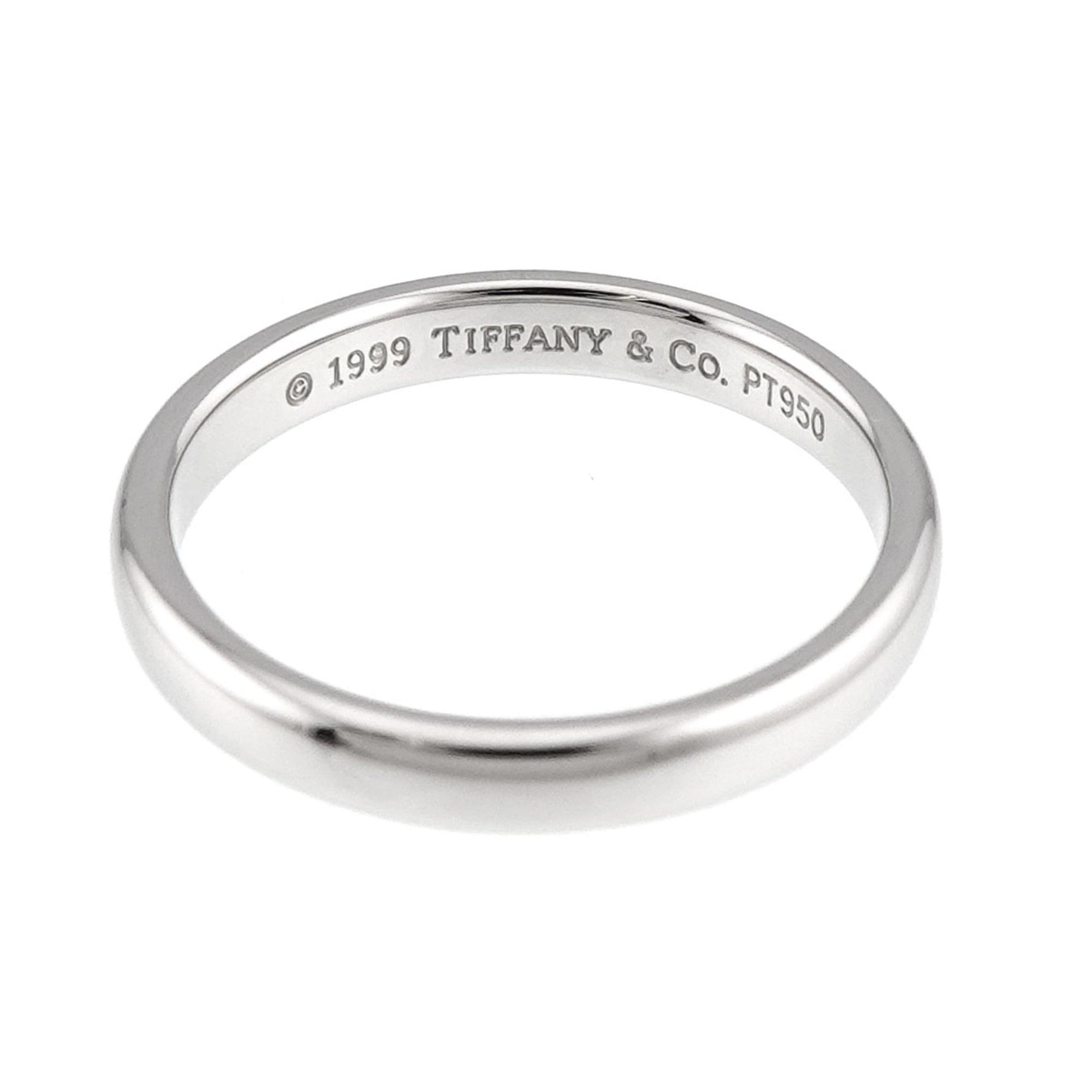 Tiffany Platinum 950 Band Ring (Pre-Owned)