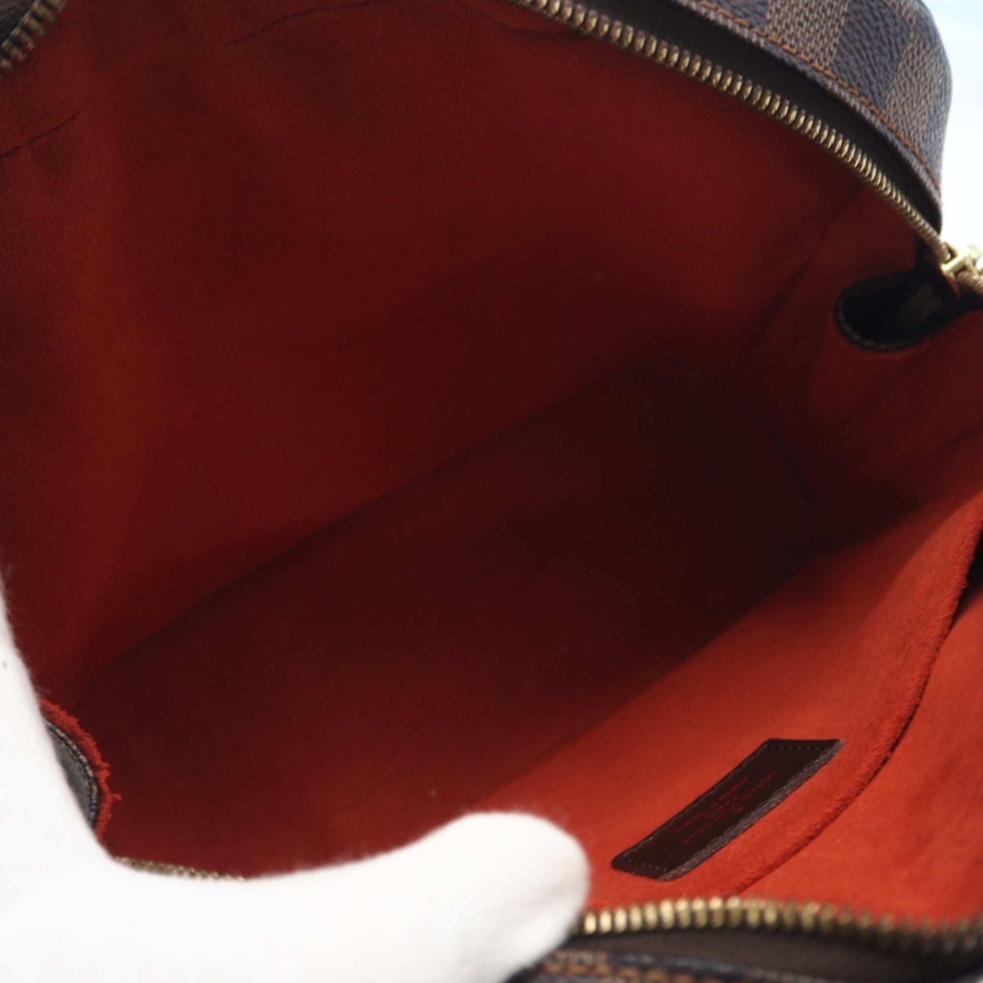 Louis Vuitton Brown Coated Canvas Leather Handbag (Pre-Owned)