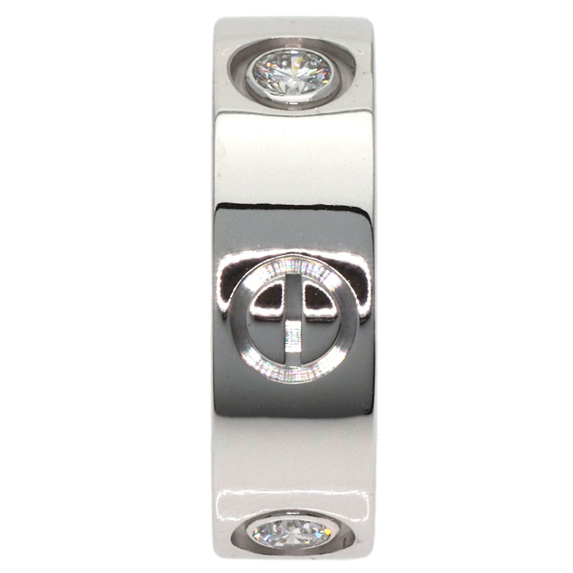 Cartier Love White Gold (18K) Band Ring (Pre-Owned)