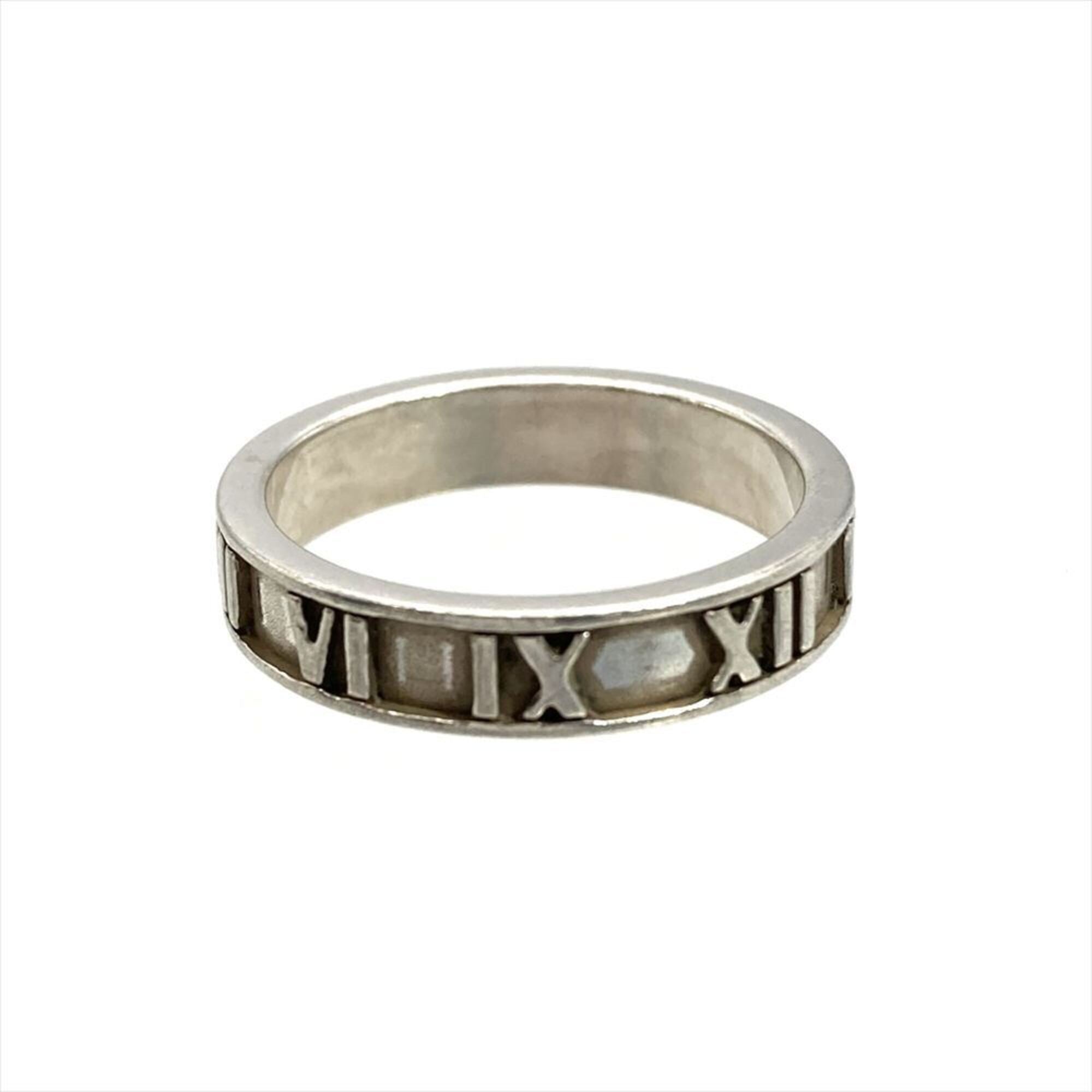Tiffany Silver Silver 925 Band Ring (Pre-Owned)