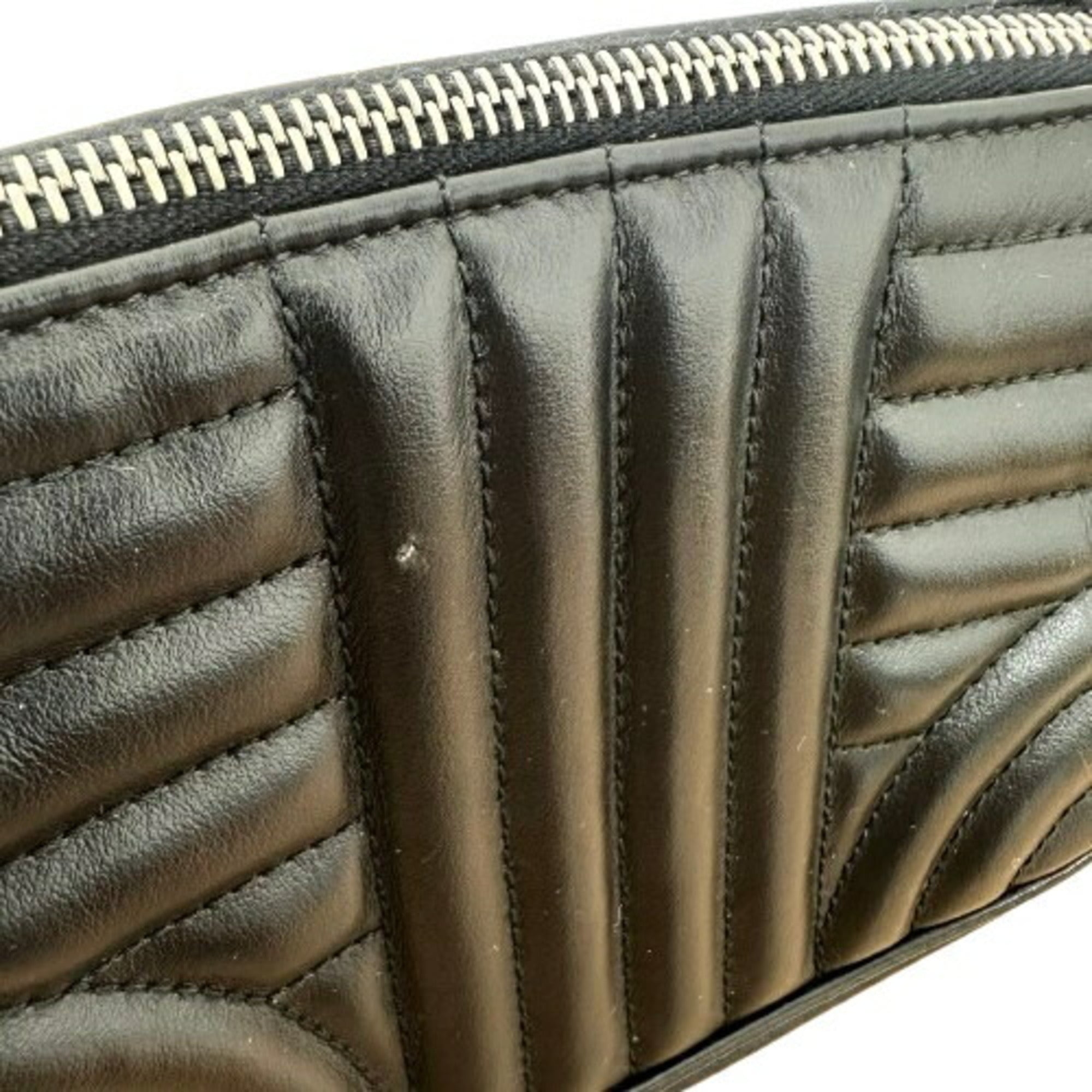 Prada Black Nero Leather Fanny Pack (Pre-Owned)