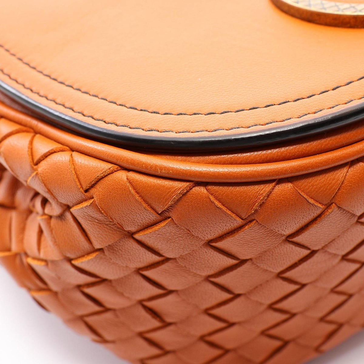 Bottega Veneta Brown Leather Shoulder Bag (Pre-Owned)