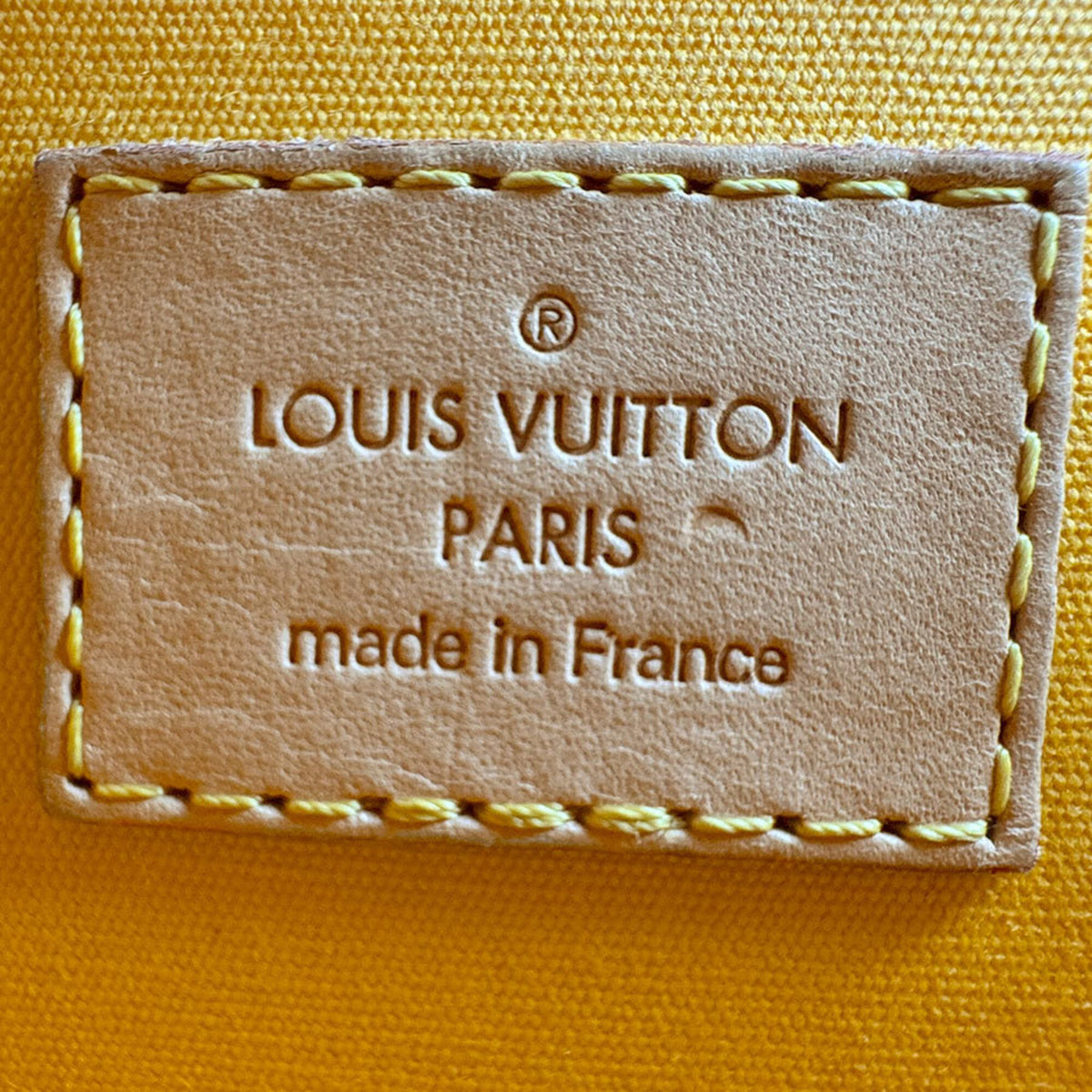 Louis Vuitton Jaune Monogram Vernis Shoulder Bag (Pre-Owned)