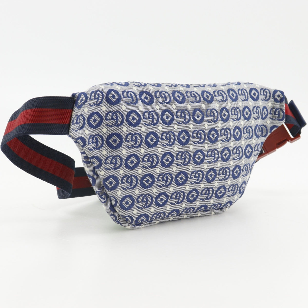 Gucci Navy Canvas Fanny Pack (Pre-Owned)