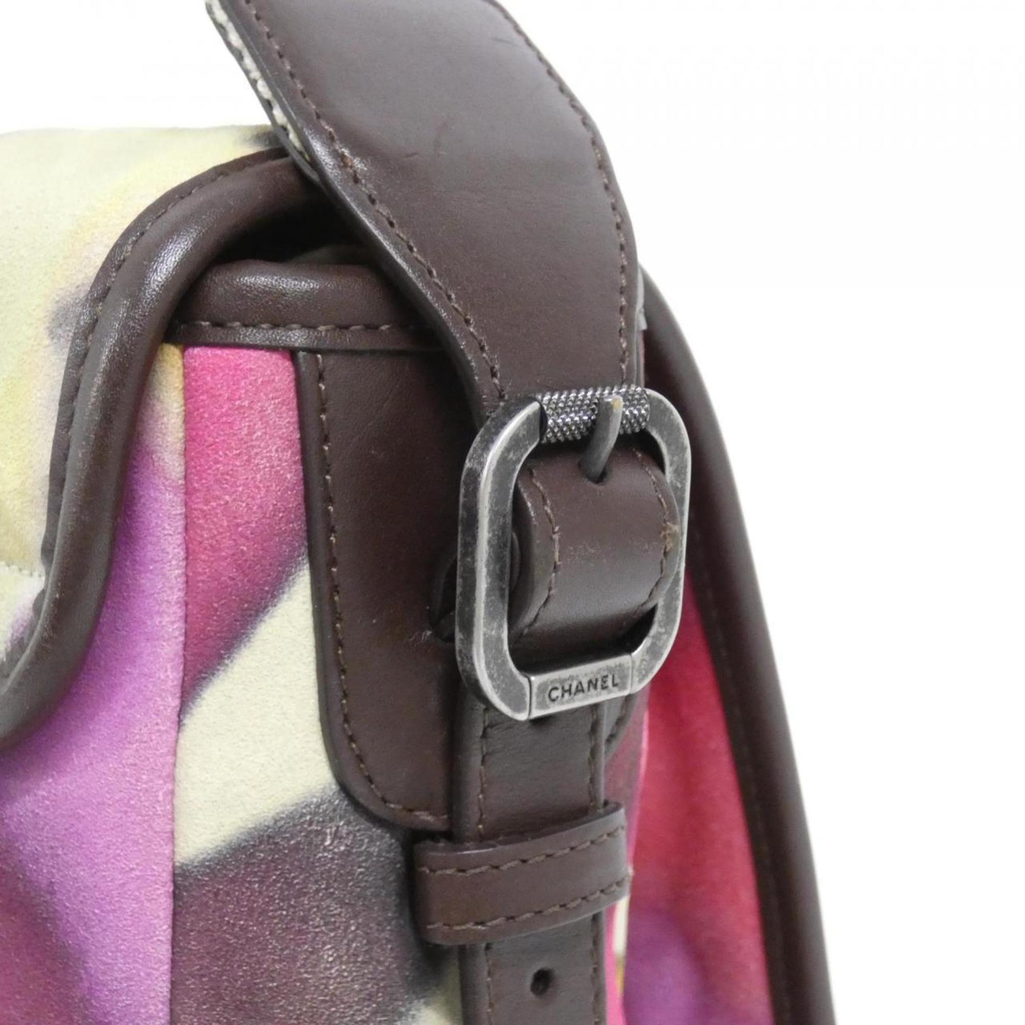 Chanel Multi-Color Pink Shoulder Bag (Pre-Owned)