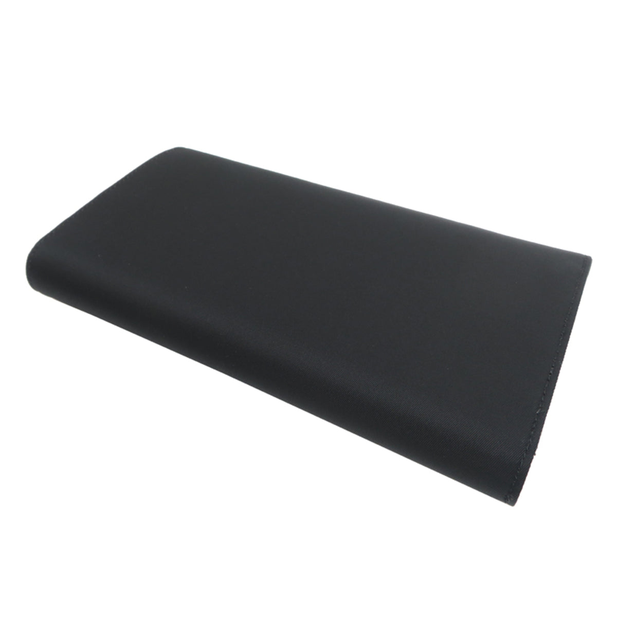 Prada Black Nylon Long Wallet (Bi-Fold) (Pre-Owned)
