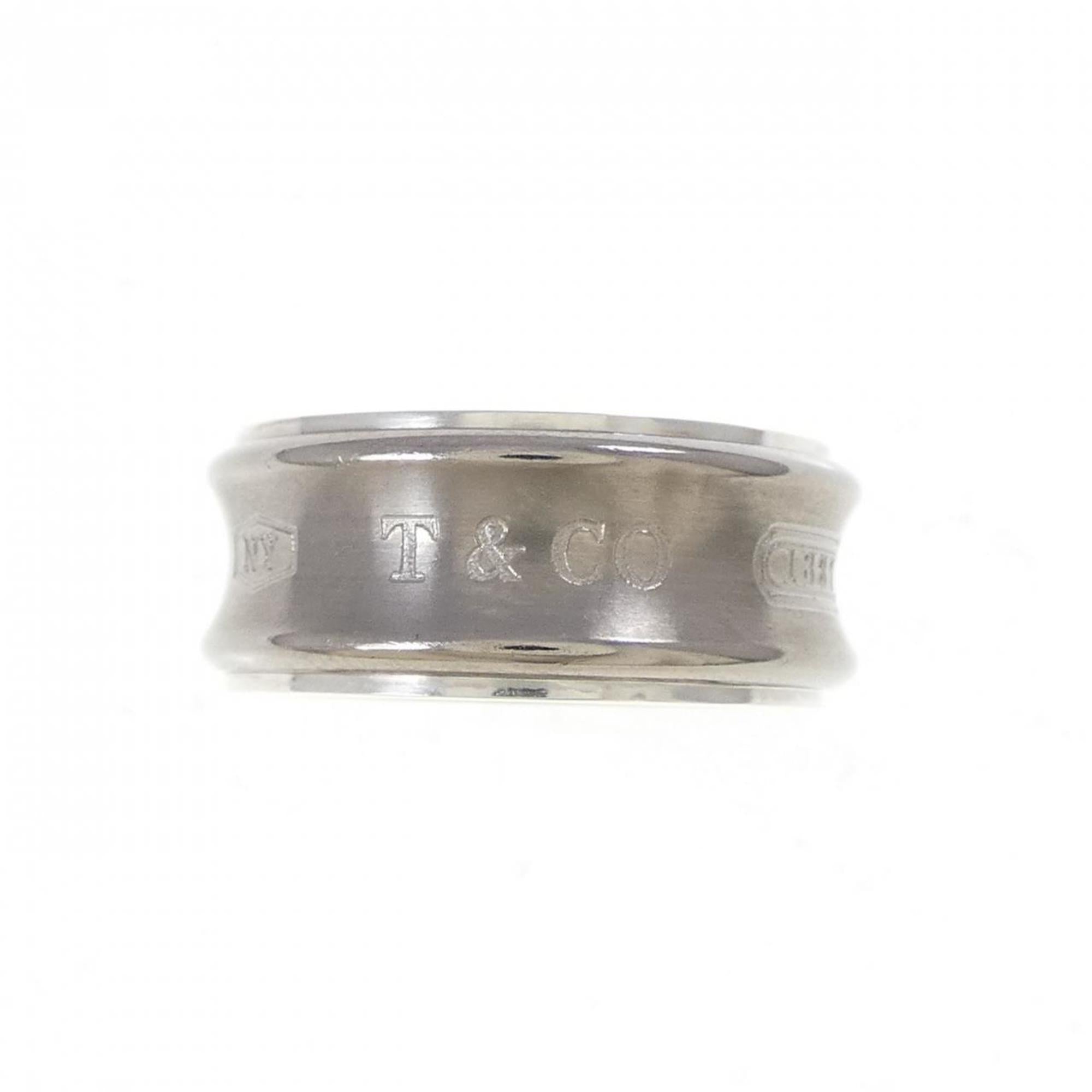 Tiffany Silver 925 Titanium Band Ring (Pre-Owned)