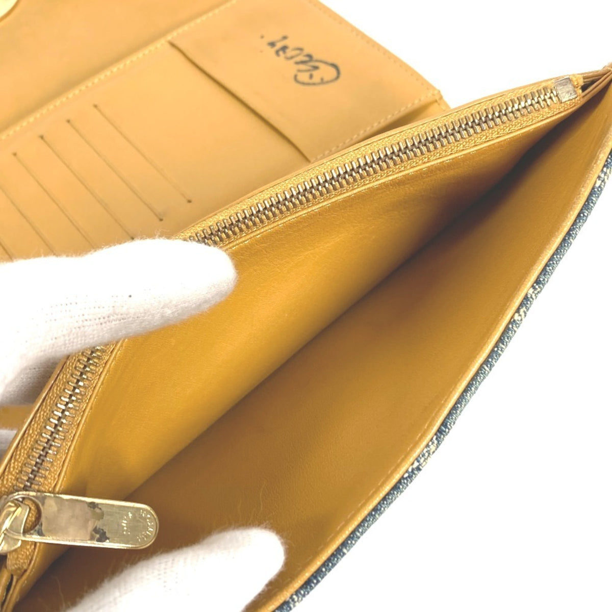 Louis Vuitton Blue Monogram Monogram Denim Canvas Long Wallet (Bi-Fold) (Pre-Owned)