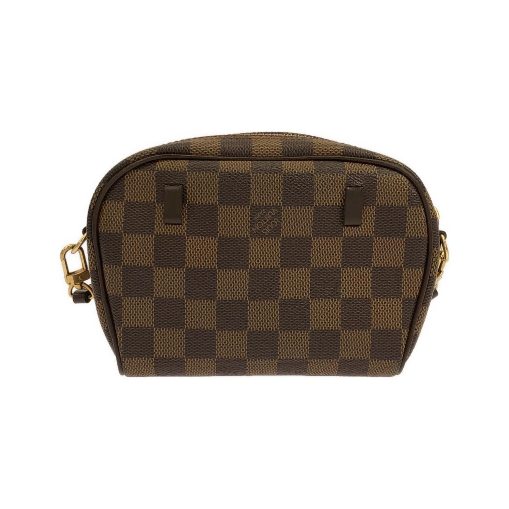 Louis Vuitton Ebene Coated Canvas Pochette Shoulder Bag (Pre-Owned)