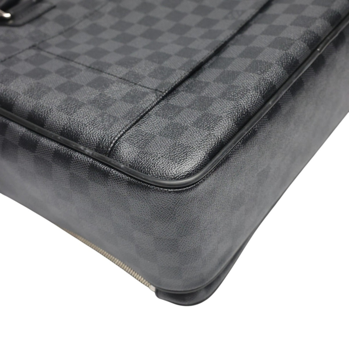 Louis Vuitton Gray Damier Graphite Canvas Shoulder Bag (Pre-Owned)