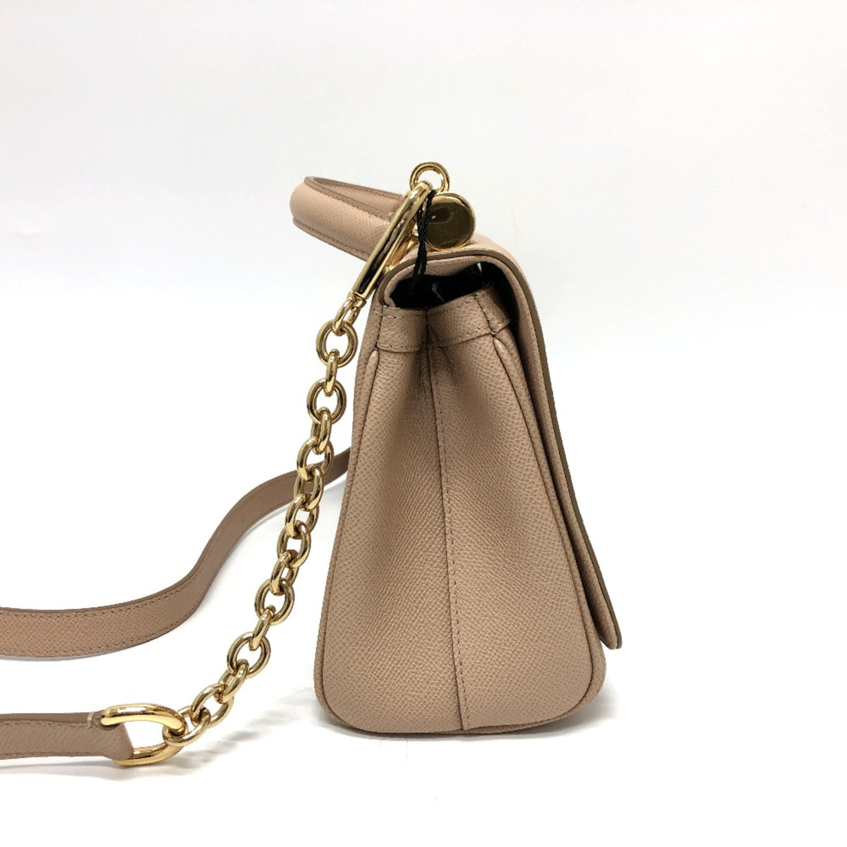Dolce & Gabbana Beige Leather Shoulder Bag (Pre-Owned)