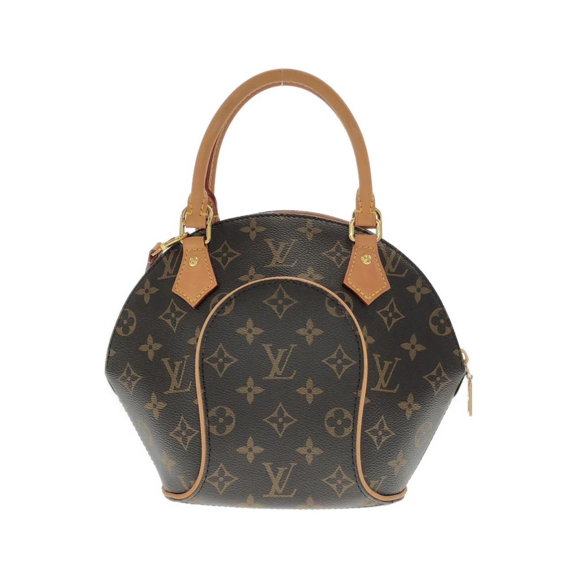 Louis Vuitton Monogram Marron Coated Canvas Handbag (Pre-Owned)