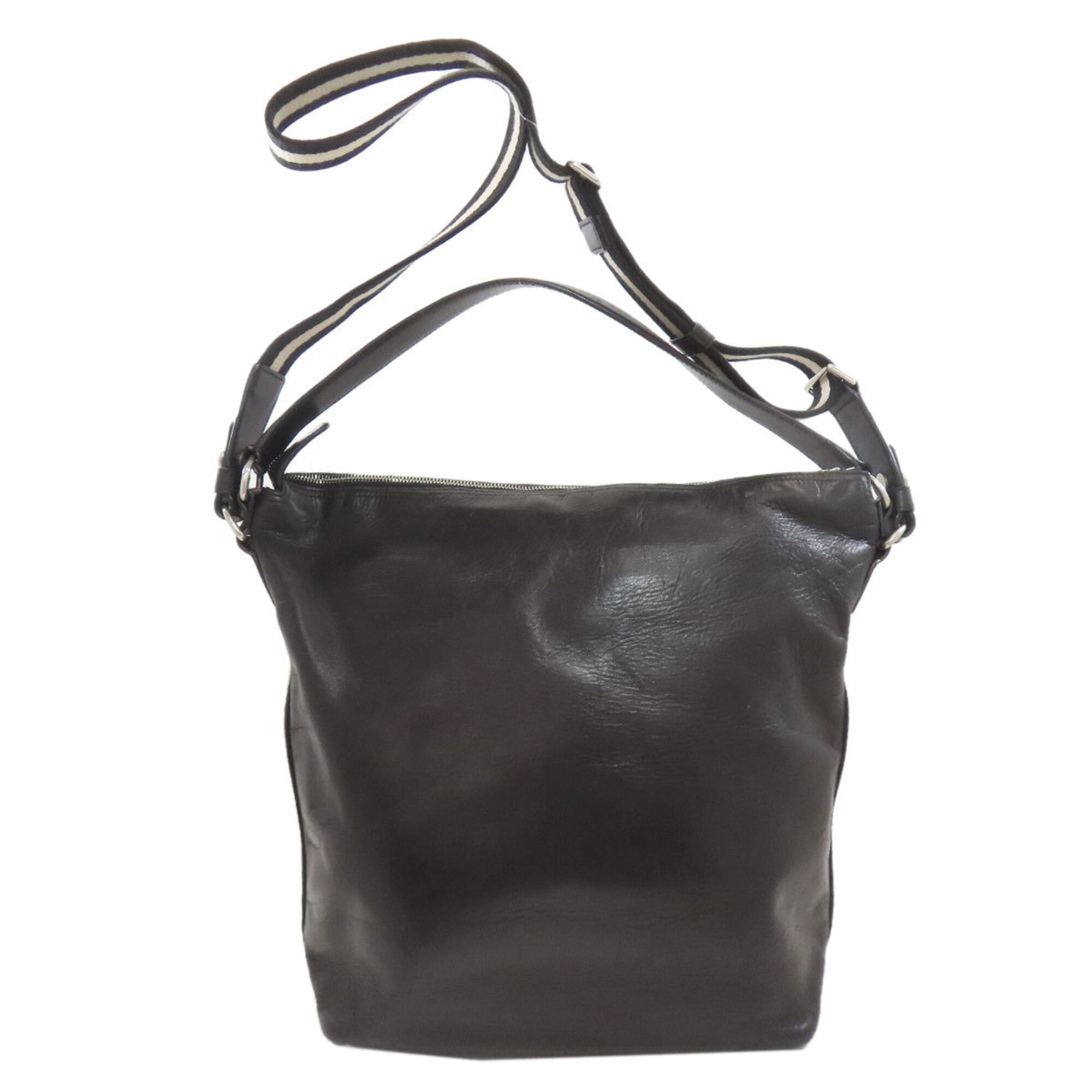 Bally Black Leather Tote Bag (Pre-Owned)