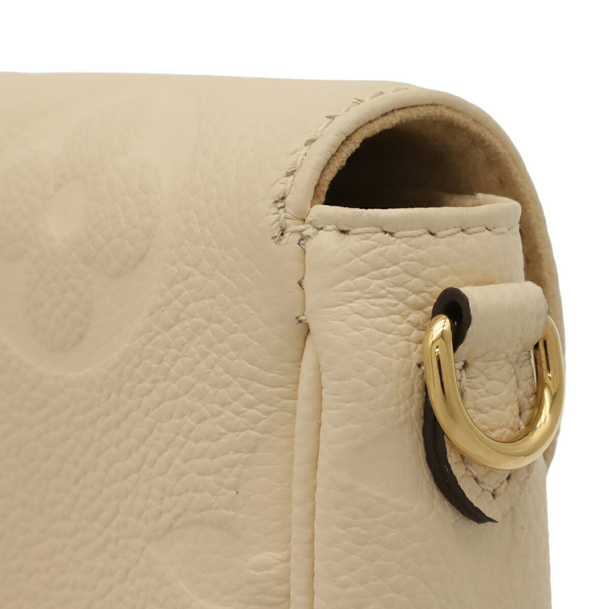 Louis Vuitton Monogram Empreinte Cream Monogram Empreinte Shoulder Bag (Pre-Owned)