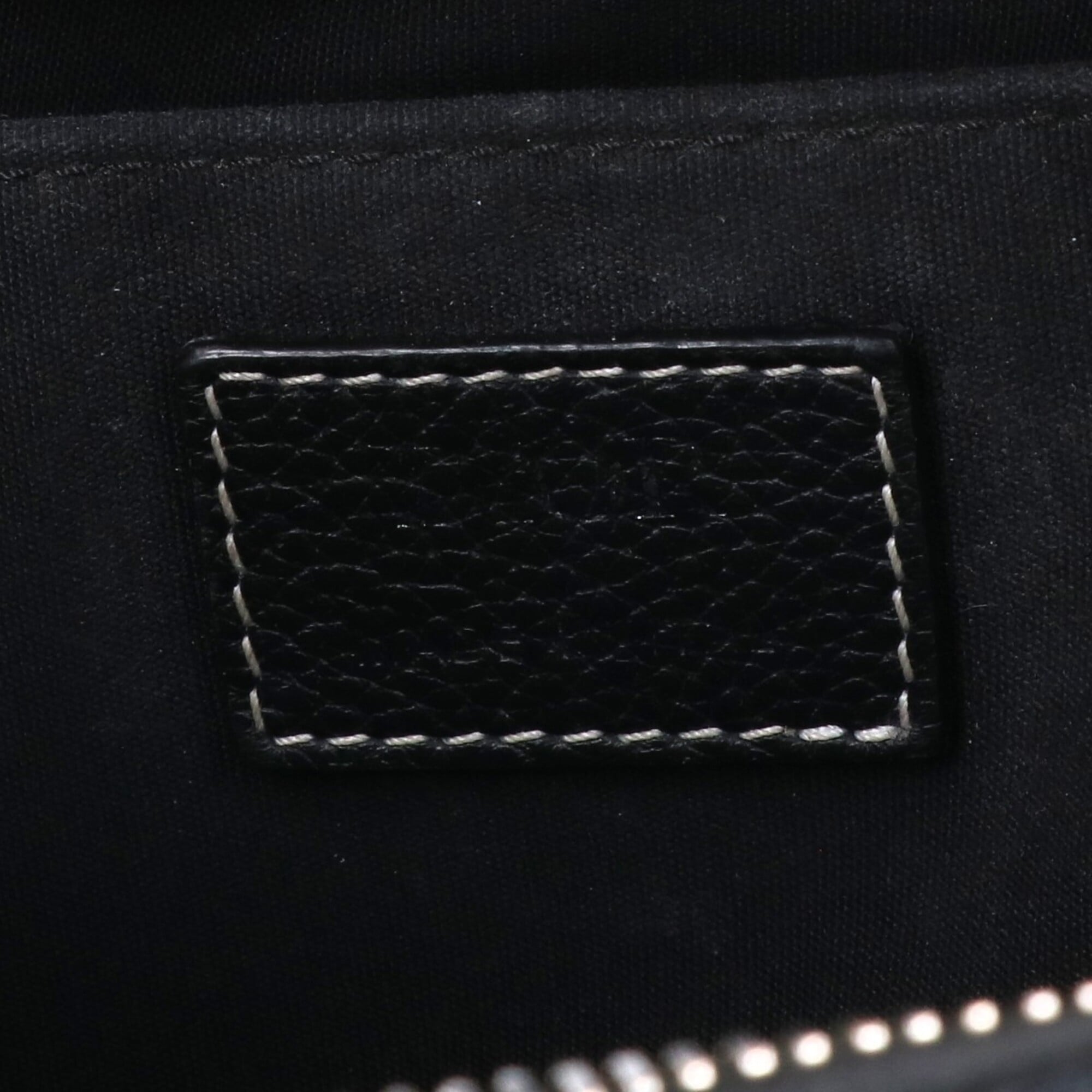 Christian Dior Black Leather Briefcase (Pre-Owned)