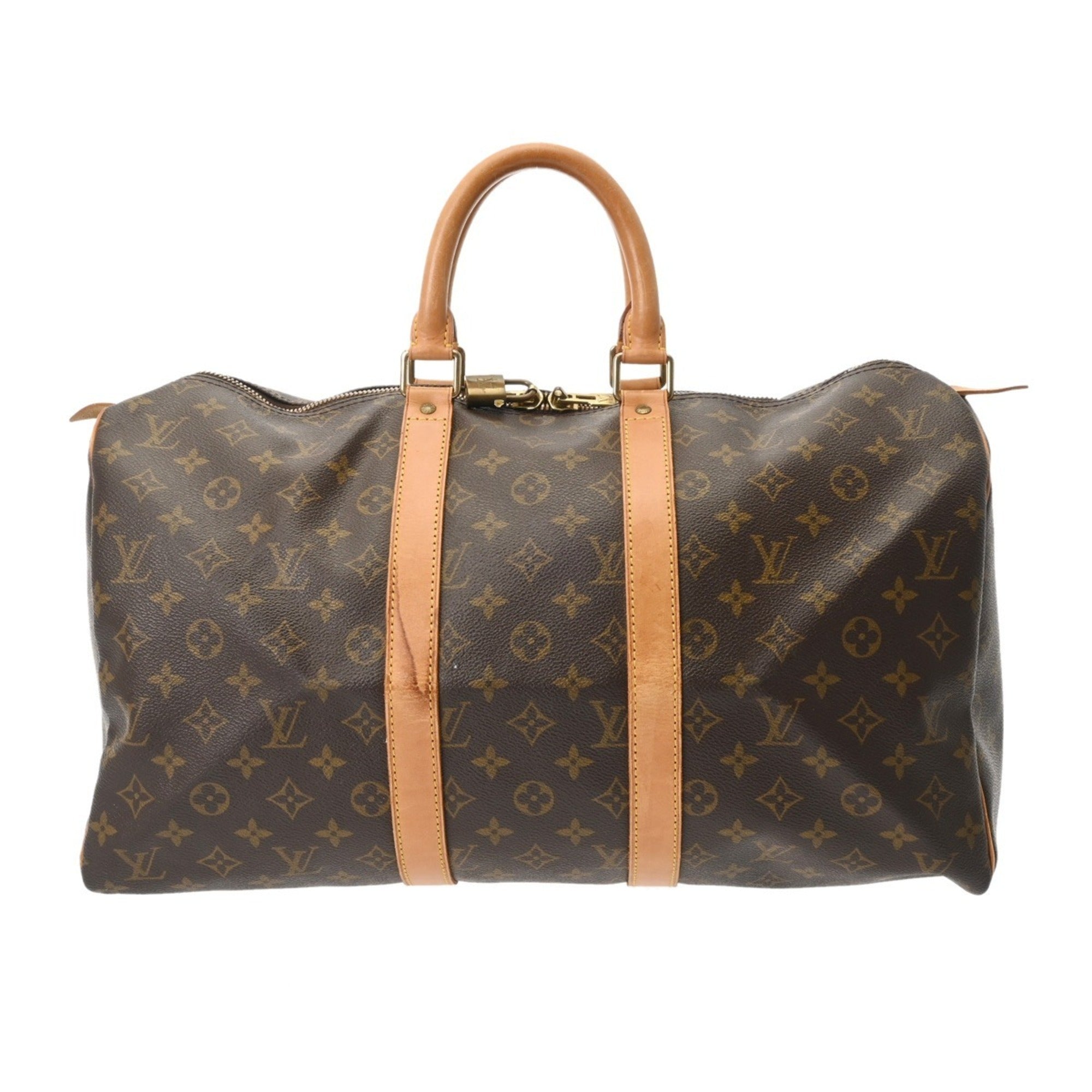 Louis Vuitton Monogram Brown Monogram Boston Bag (Pre-Owned)
