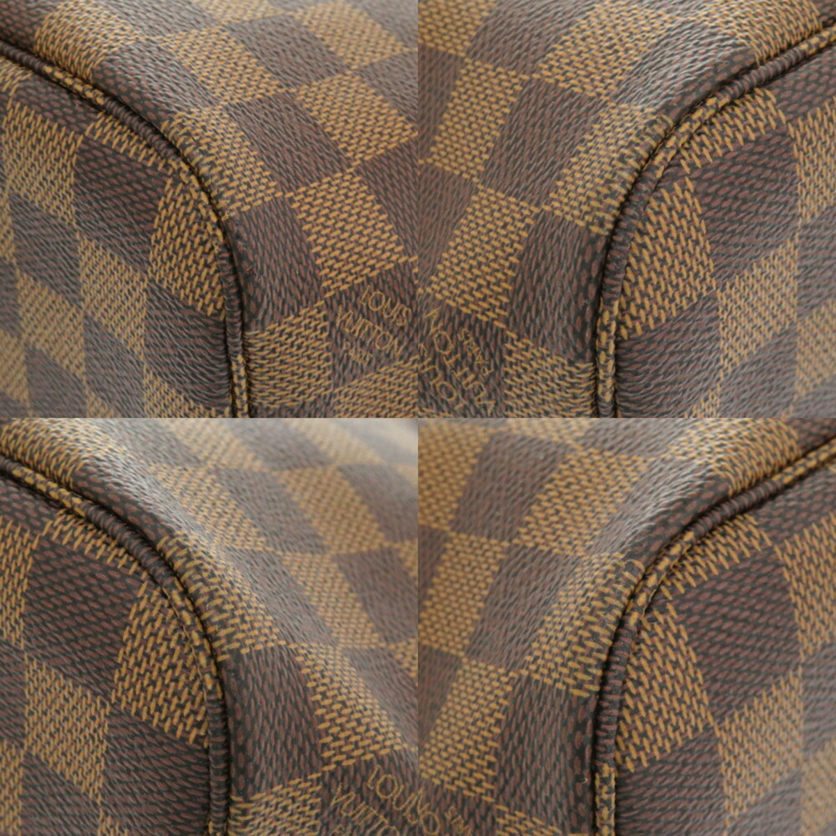Louis Vuitton Brown Damier Canvas Tote Bag (Pre-Owned)