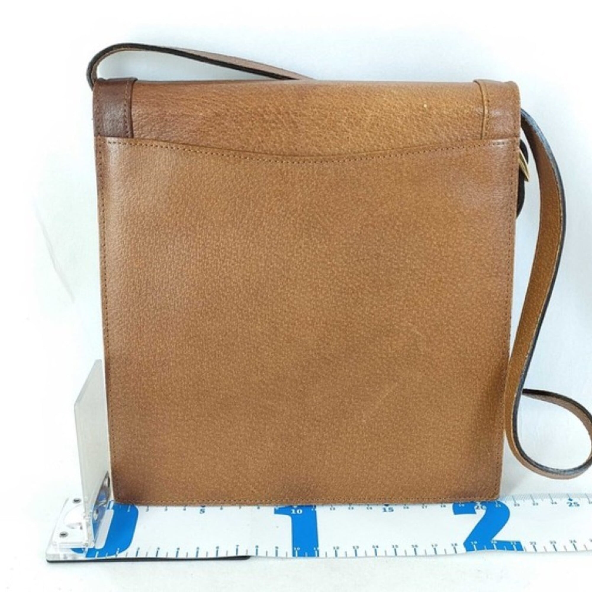 Yves Saint Laurent Brown Leather Shoulder Bag (Pre-Owned)
