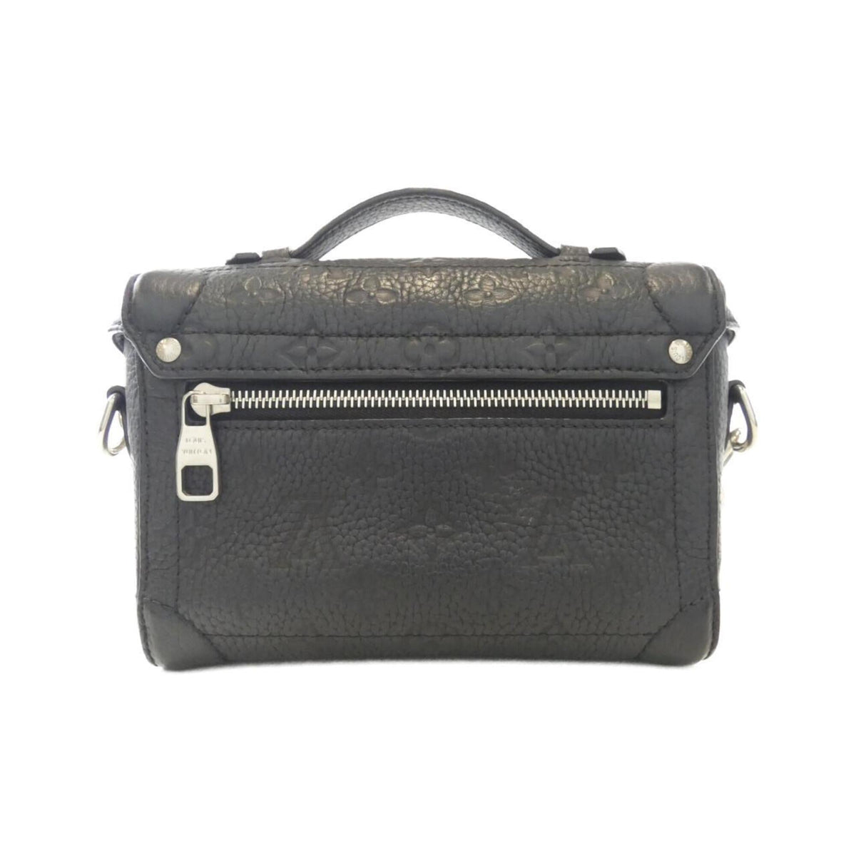 Louis Vuitton Black Leather Handbag (Pre-Owned)