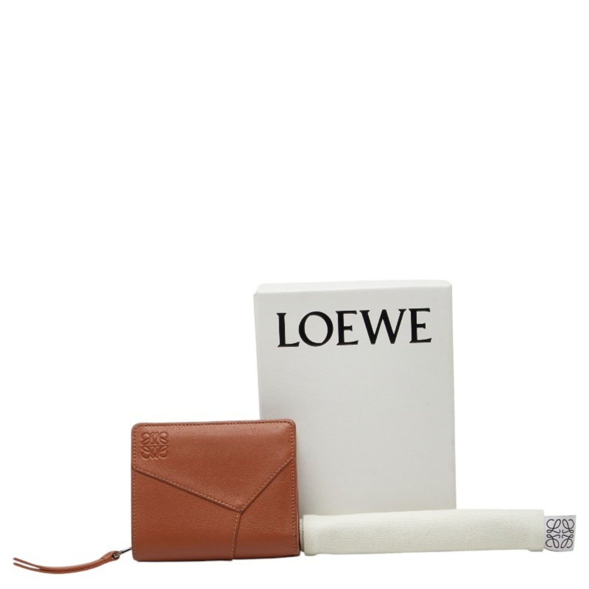 Loewe Brown Leather Wallet (Bi-Fold) (Pre-Owned)