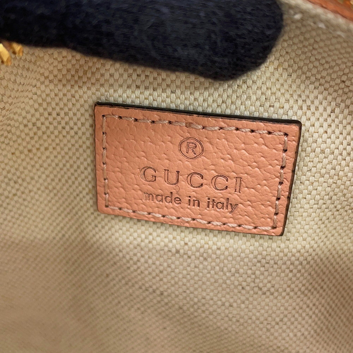 Gucci Pink Gg Supreme Boston Bag Handbag (Pre-Owned)