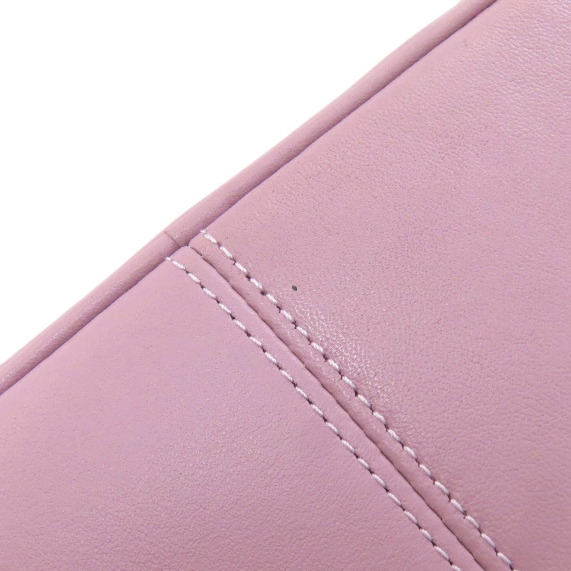 Coach Pink Leather Handbag (Pre-Owned)