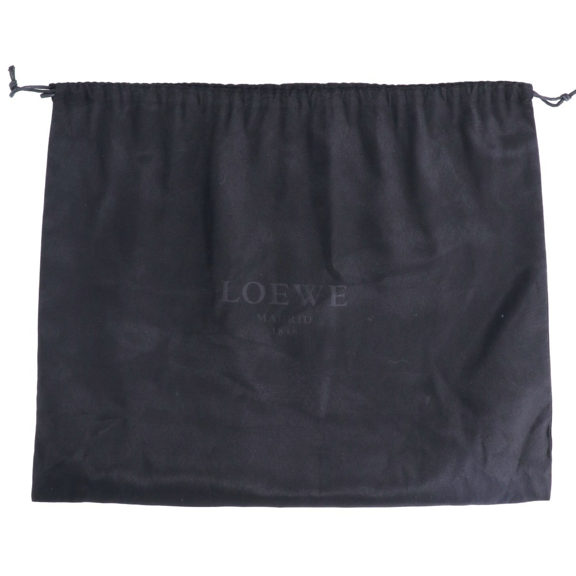 Loewe Black Leather Tote Bag (Pre-Owned)