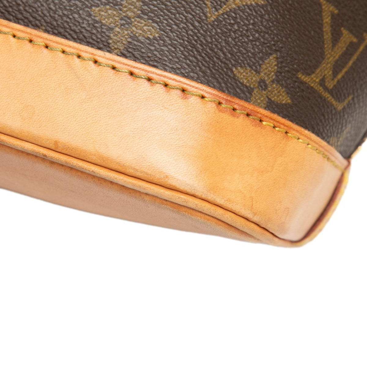 Louis Vuitton Brown Pvc Leather Handbag Shoulder Bag (Pre-Owned)
