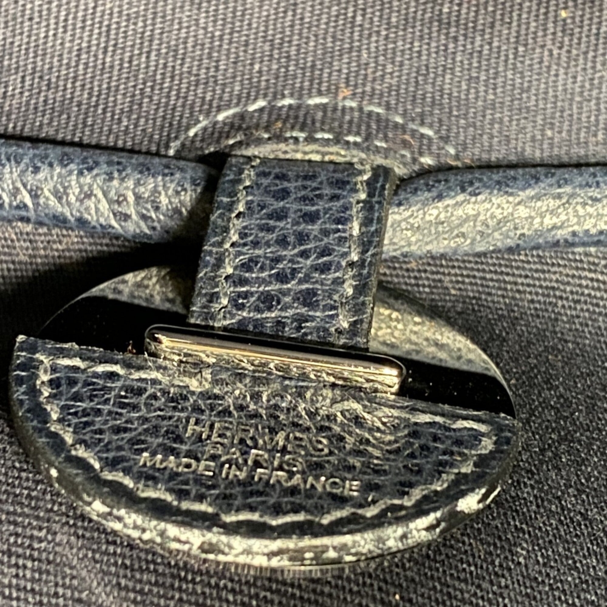 Hermes Navy Vache Liegee Leather Shoulder Bag (Pre-Owned)