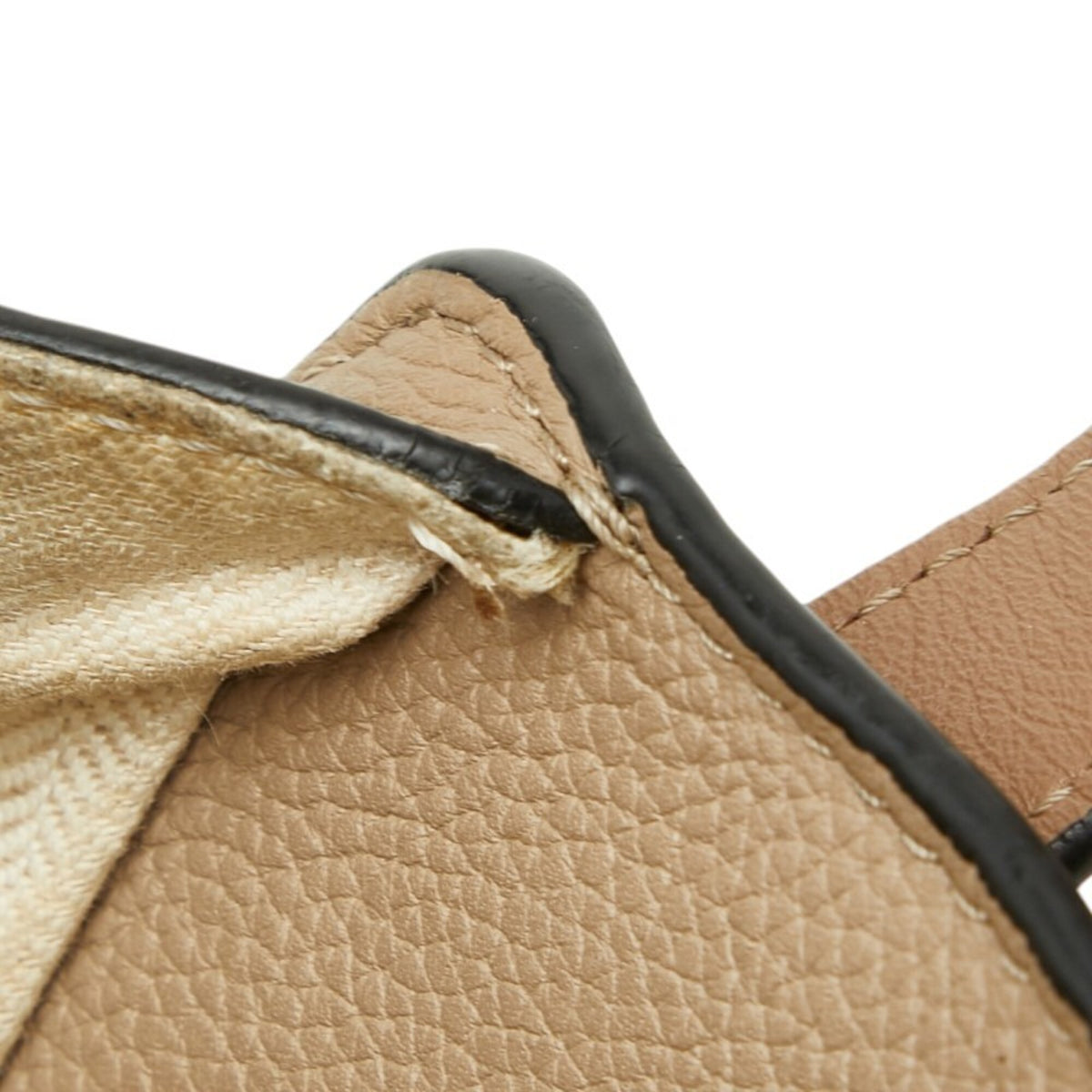 Loewe Beige Leather Handbag Shoulder Bag (Pre-Owned)