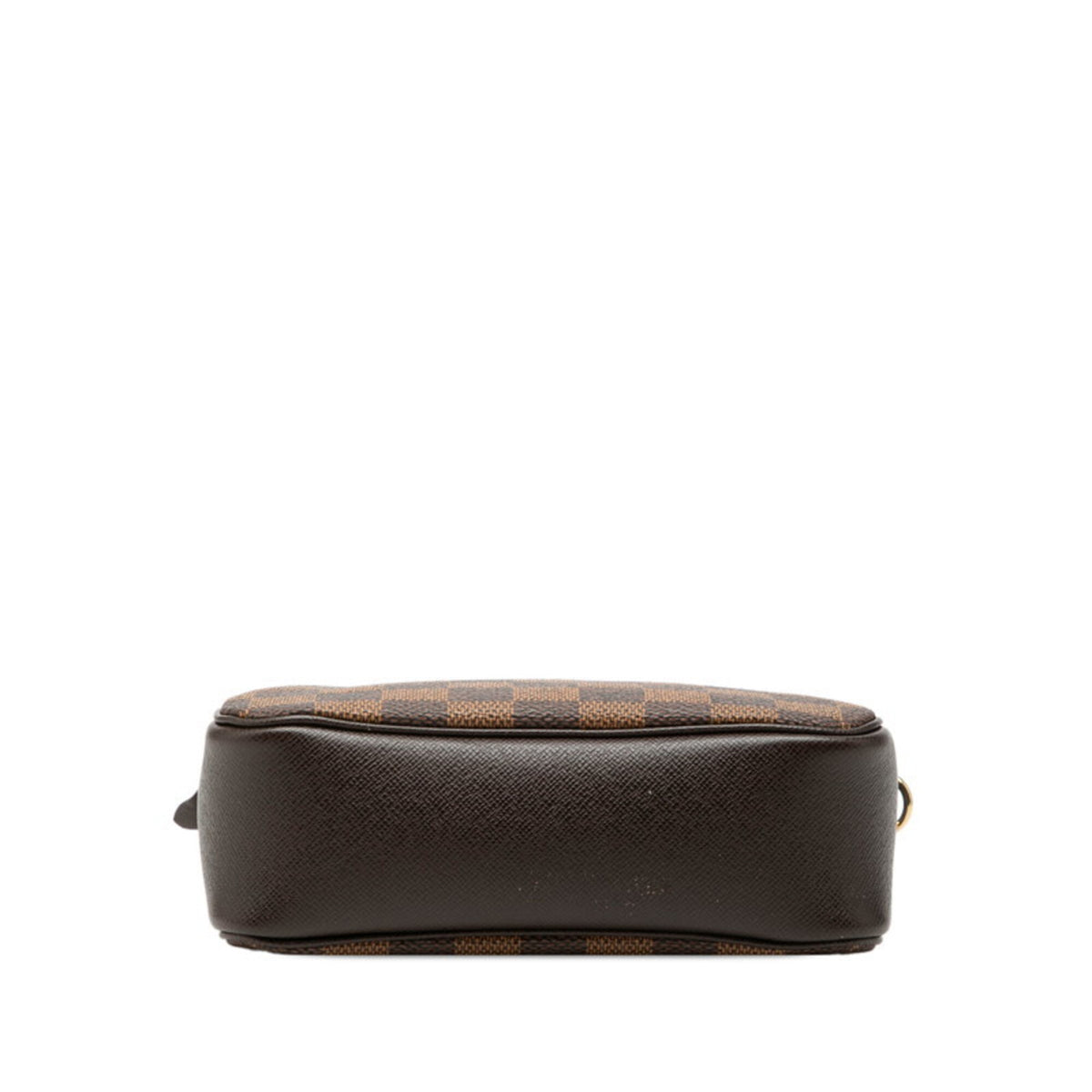 Louis Vuitton Brown Pvc Leather Handbag Pouch (Pre-Owned)