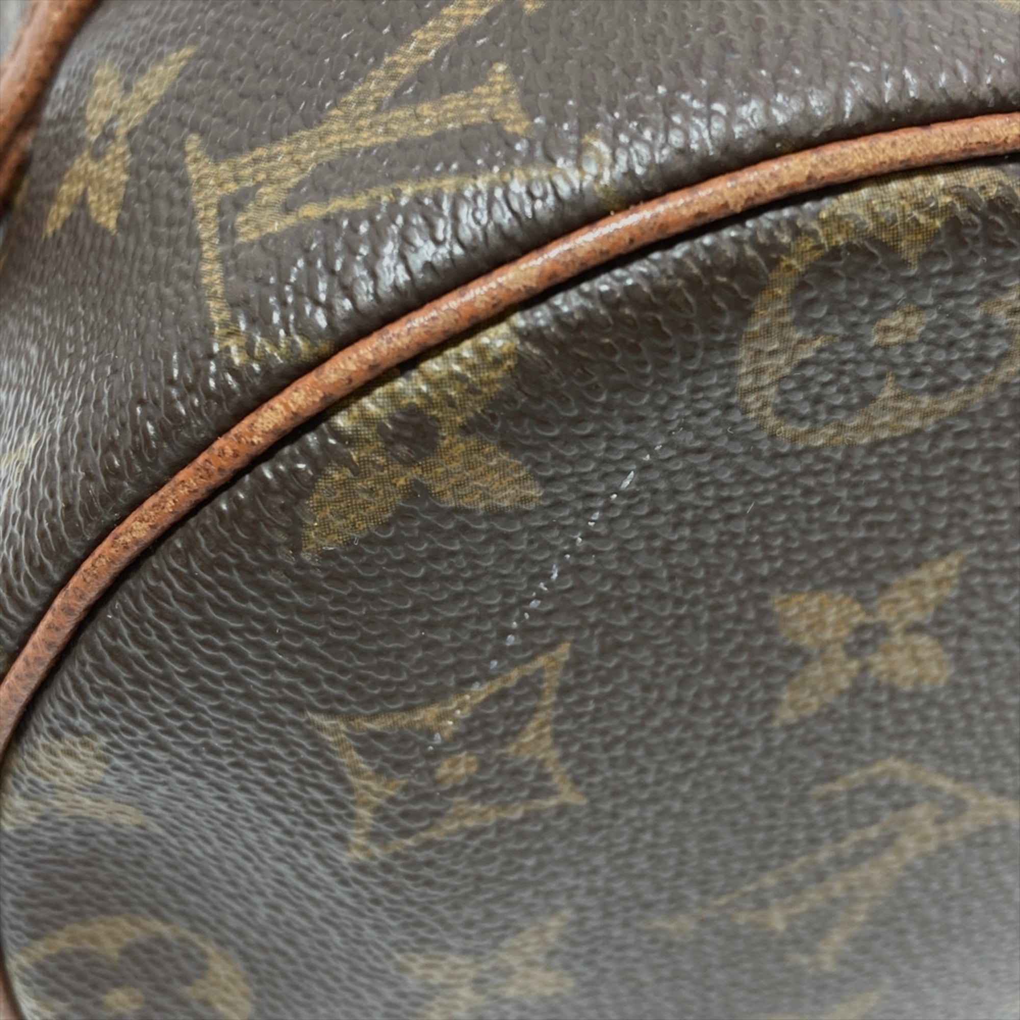 Louis Vuitton Brown Monogram Canvas Shoulder Bag (Pre-Owned)