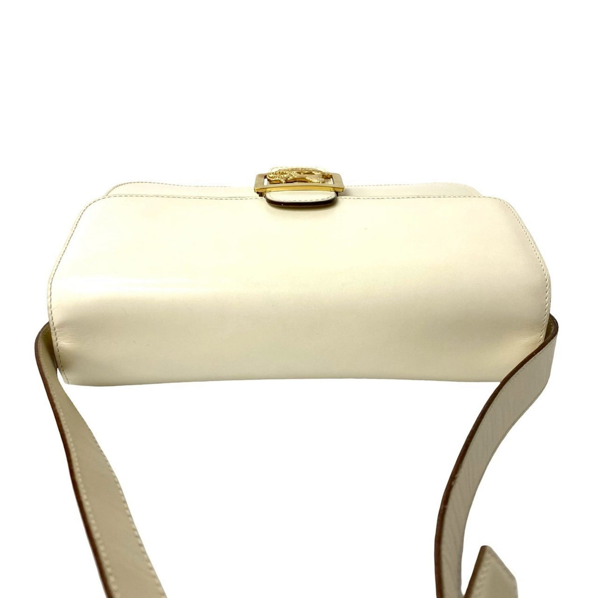 Celine White Leather Shoulder Bag (Pre-Owned)
