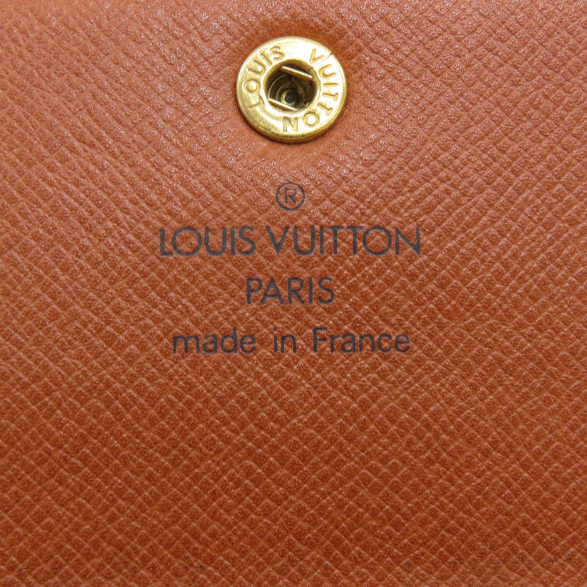 Louis Vuitton Monogram Monogram Canvas Wallet (Tri-Fold) (Pre-Owned)