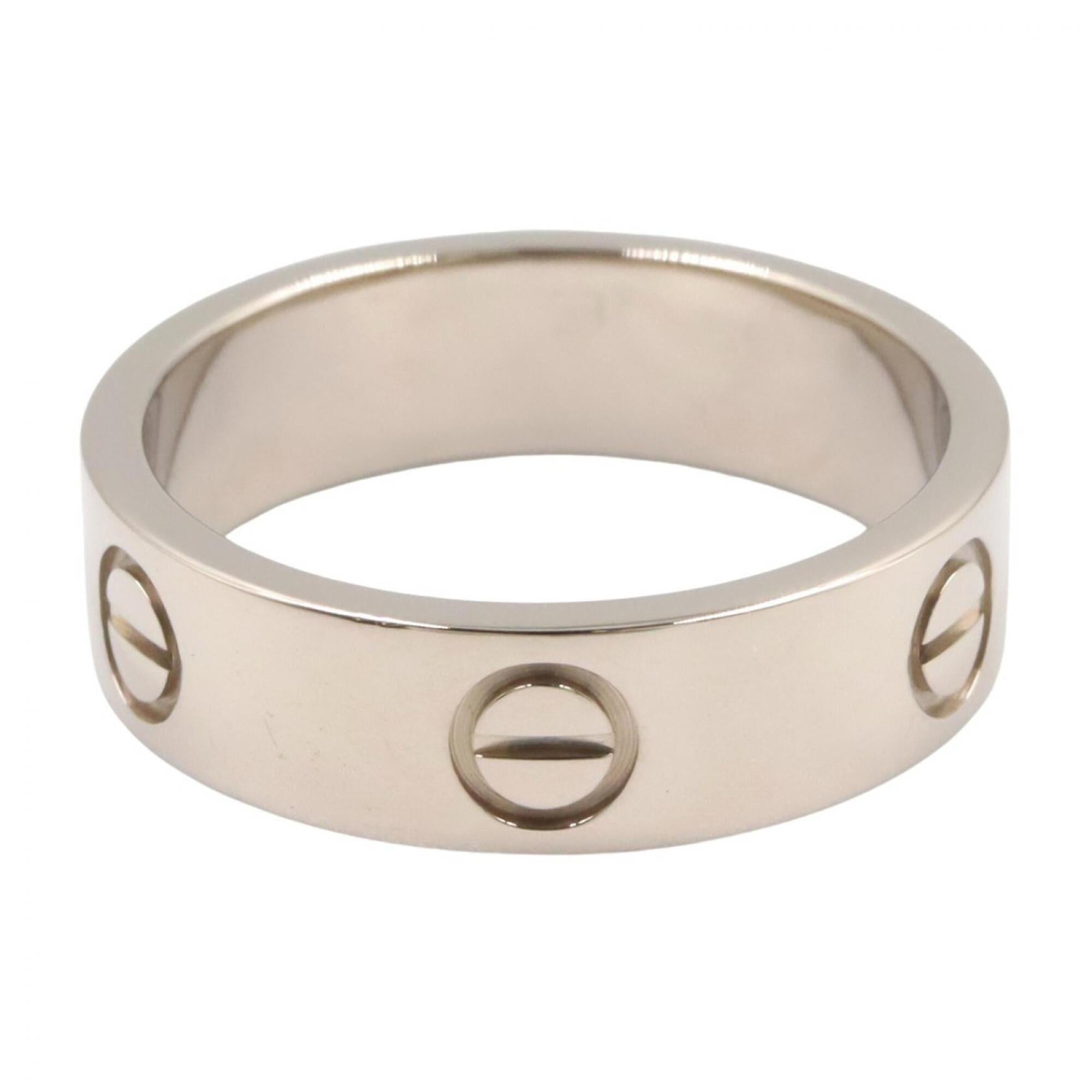 Cartier Silver White Gold (18K) Band Ring (Pre-Owned)