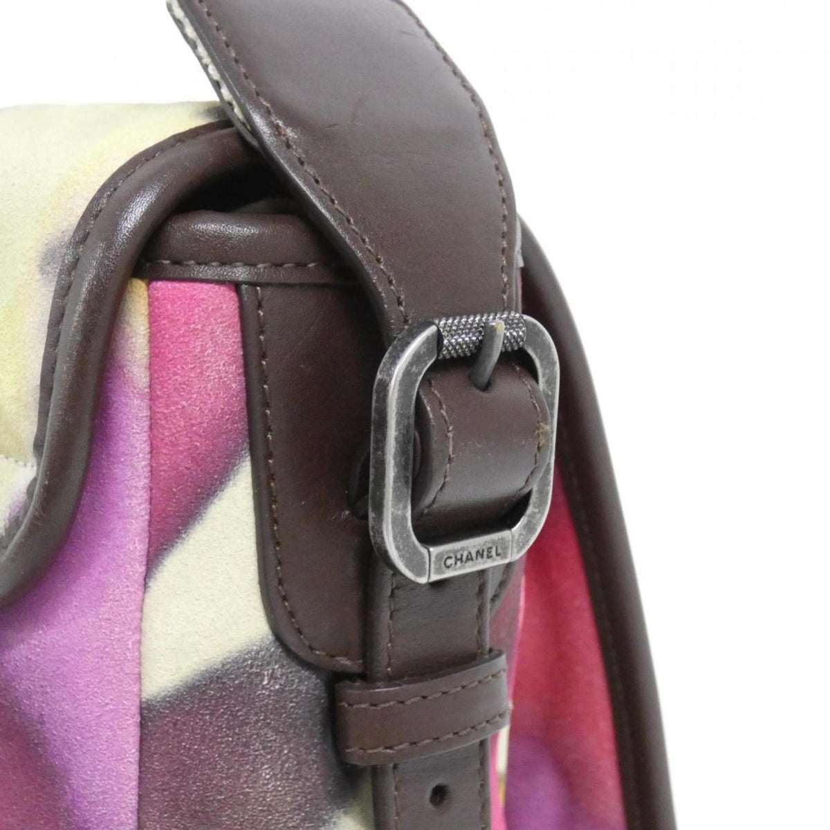 Chanel Multi-Color Pink Shoulder Bag (Pre-Owned)