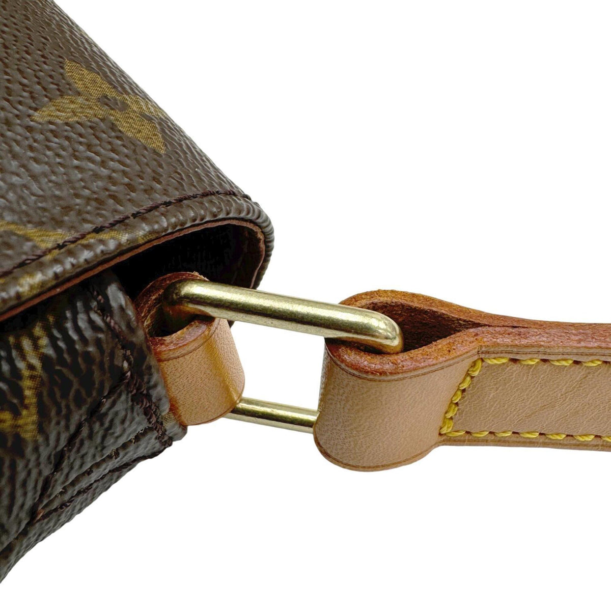 Louis Vuitton Brown Monogram Shoulder Bag (Pre-Owned)